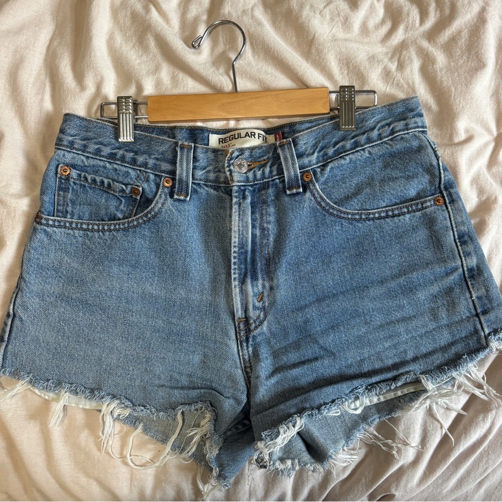 Levi's Classic Blue Jean Shorts